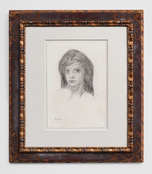 Pablo Picasso, Portrait de Jeune Fille, 1903