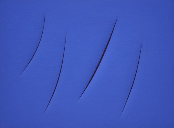 Lucio Fontana, Concetto Spaziale, Attese, 1961-62