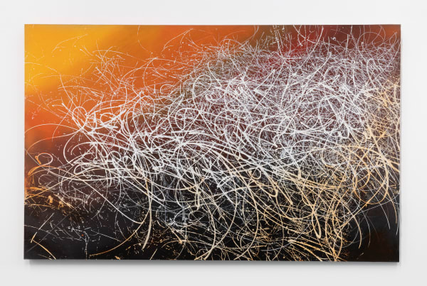 José Parlá, Seeing in Phosphene, 2023