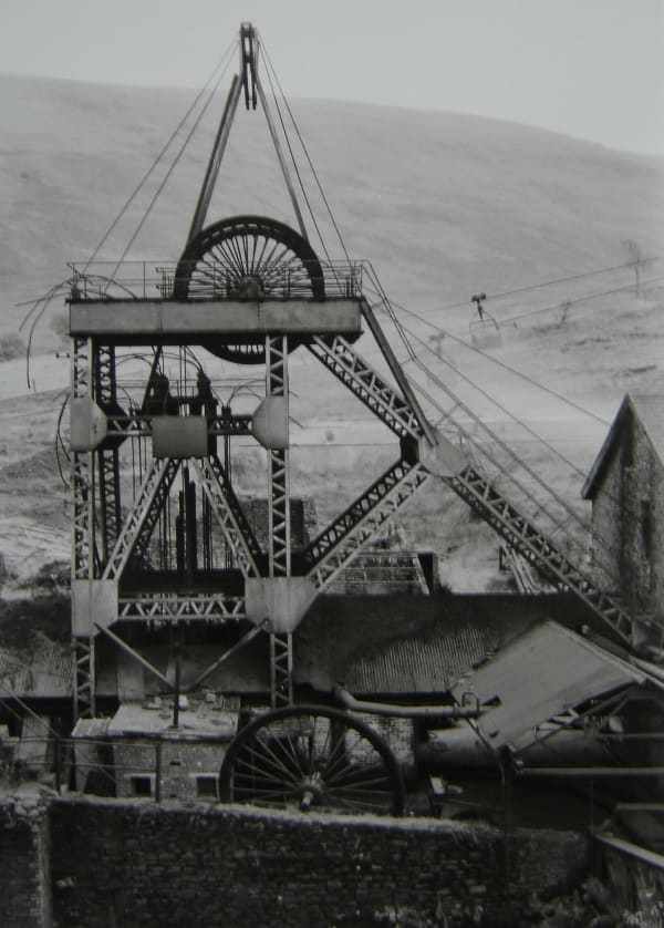Bernd & Hilla Becher, Winding Tower: Park Colliery, Treorchy, South Wales, GB, 1966