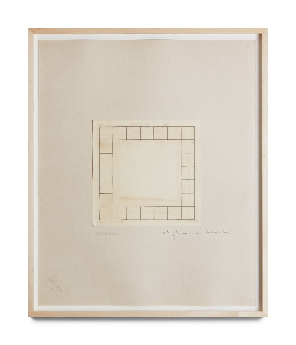 Alighiero Boetti, Senza Titolo (Autodisporsi), c. 1975