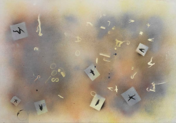 Alighiero Boetti, Senza Titolo (Tuffatori), 1981