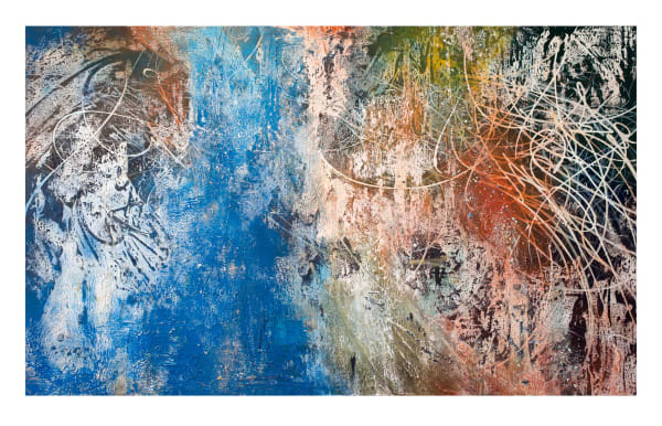 José Parlá, Exile and the Kingdom, 2018