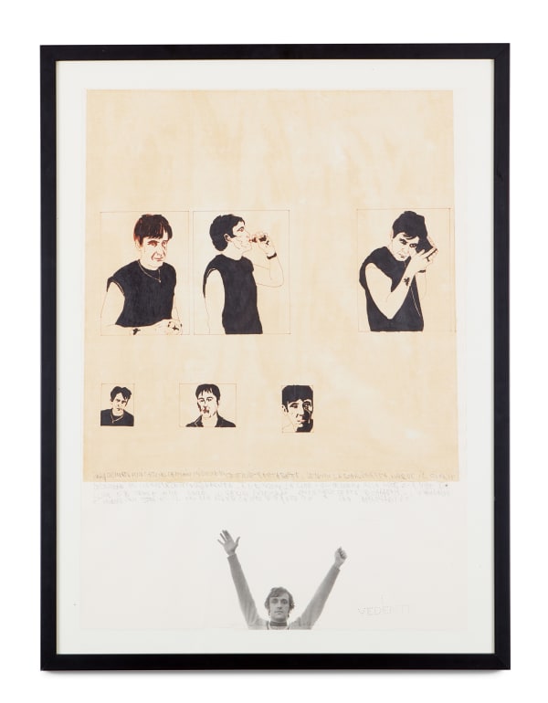 Alighiero Boetti, San Bernardino (Gary Gilmore), 1978