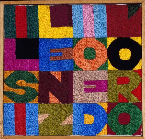 Alighiero Boetti, Il silenzio e d'oro, 1987