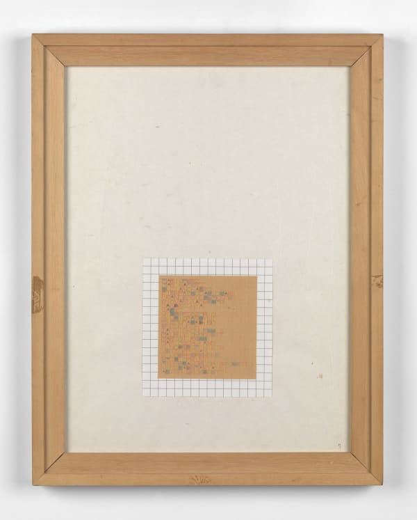 Alighiero Boetti, Senza Titolo, c. 1978