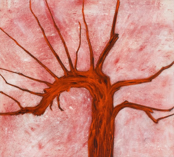 Tony Bevan, Epistrophy Orange Red (PC2217), 2022