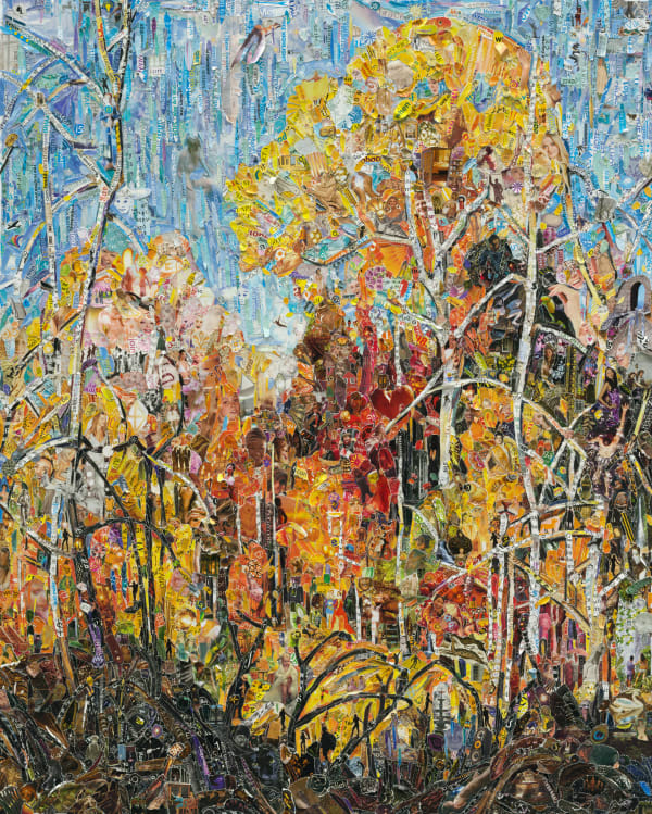 Vik Muniz, Autumn: Orillia, after Frank Carmichael (Pictures of Magazines 2), 2012
