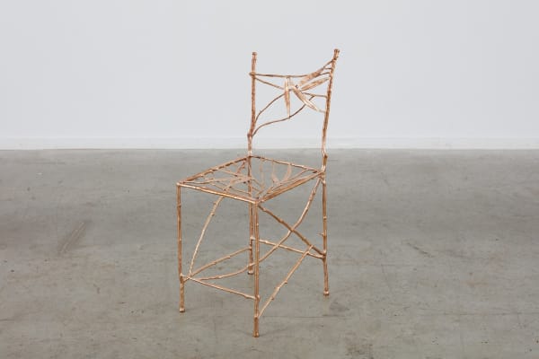 Claude Lalanne, Chaise Feuilles Bambou (Droite), 2009/2016