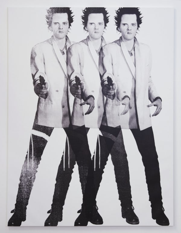 Gavin Turk, Triple Pop Black and White, 2011