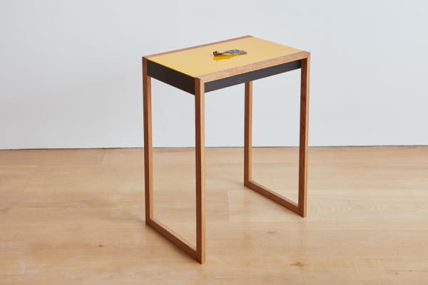 Gavin Turk, Reclining Paint Tube (Albers Table), 2016