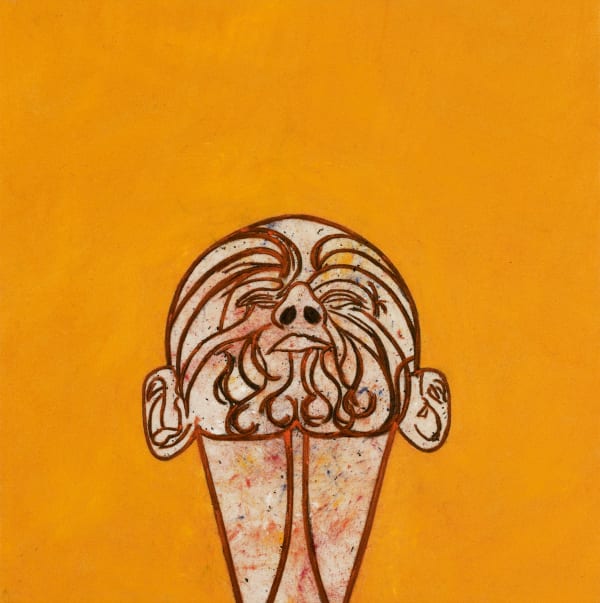 Tony Bevan, Self Portrait after Messerschmidt (PC107), 2010