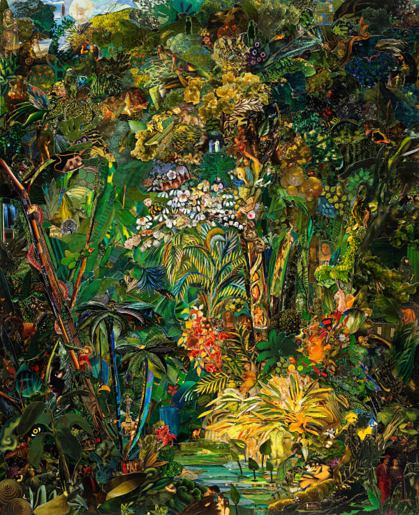 Vik Muniz, Brazilian Jungle, after Rugendas (Repro), 2019