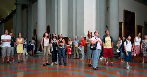 Thomas Struth, Audience 4, Florence, 2004