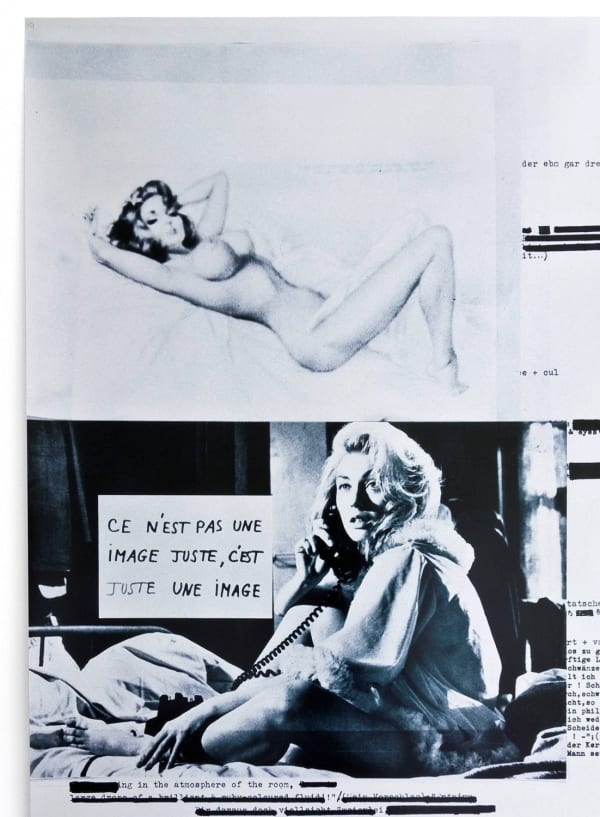 Astrid Klein, Ce n’est pas une image juste ... From the series: 'Broken Heart', 1980