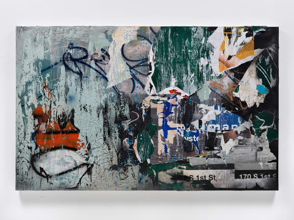 José Parlá, Manifestation of the Body's Revolution, 2018