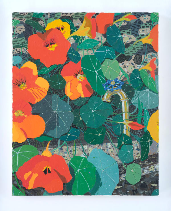 Hilary Pecis, Nasturtiums, 2018