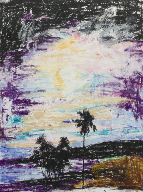 Enoc Perez, Untitled (Purple), 2021