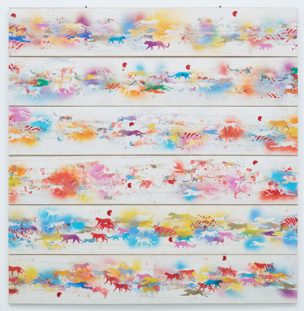 Alighiero Boetti, Fregio, 1987-91