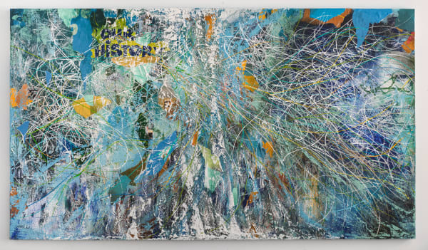 José Parlá, Aguanile, The Spiritual Cleansing of Home, 2024