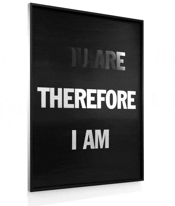 Hank Willis Thomas, I am Therefore You are, You are Therefore I am, 2020