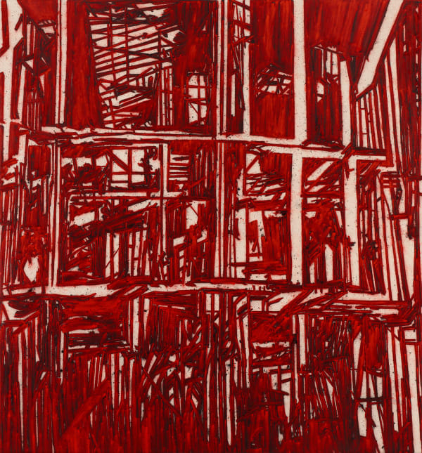 Tony Bevan, Building (PC247), 2024