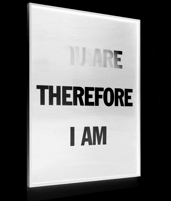 Hank Willis Thomas, I am Therefore You are, You are Therefore I am, 2020