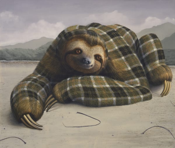Sean Landers, Three-Toed Sloth, 2014
