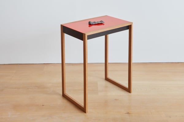 Gavin Turk, Payne's Grey (Albers Table), 2016