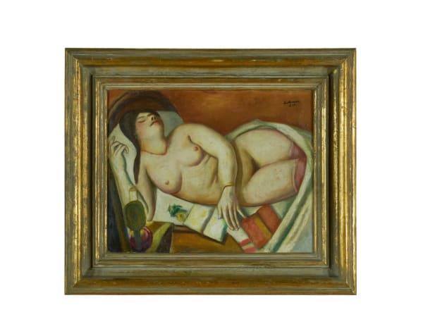 Max Beckmann, Schlafende, 1924