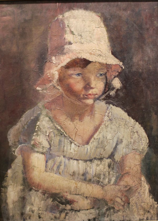 Clara Klinghoffer, Girl wearing a bonnet
