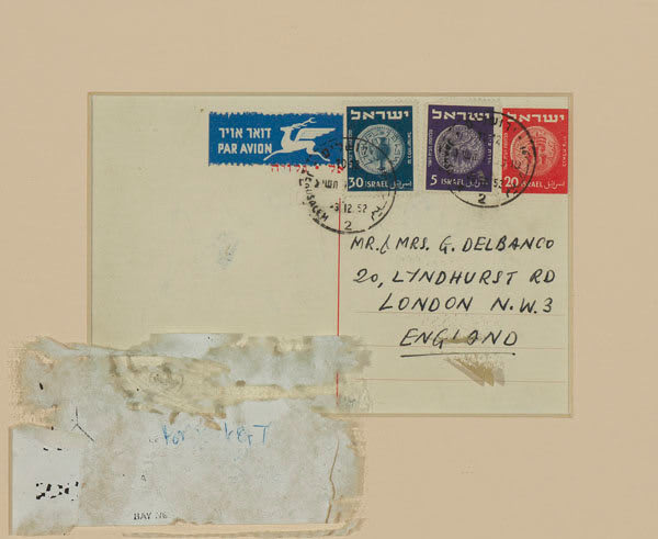 Josef Herman, Postcard, 1952