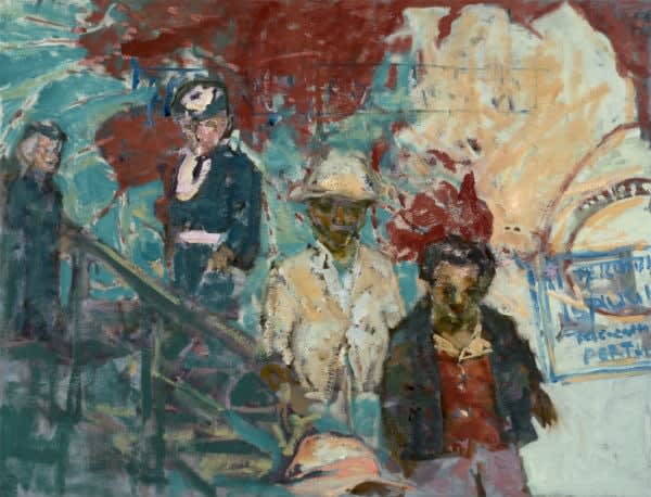 Leslie Morgan - Couple Arriving