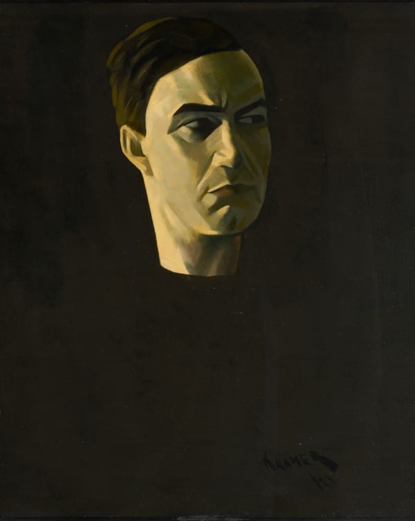 Jacob Kramer, Portrait of Sam Nagley, 1922