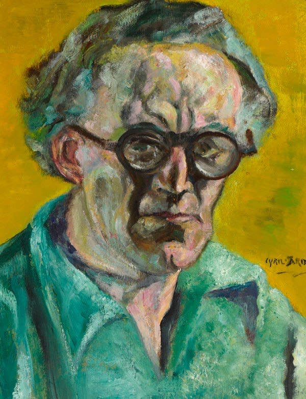 Cyril Joshua Ross, Portrait of Alfred Wolmark