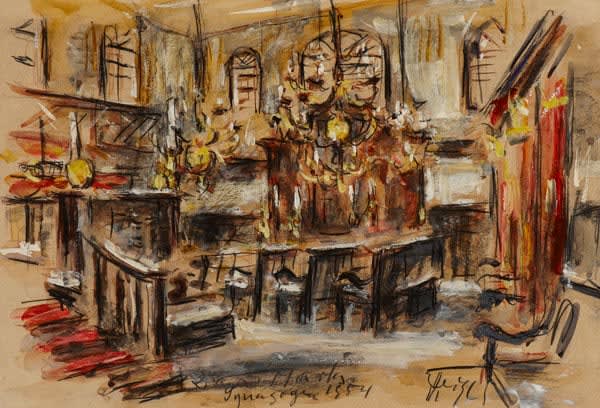 Frederick Feigl, Bevis Marks Synagogue