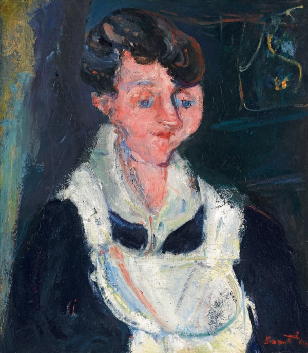 Chaïm Soutine, Jeune Servante (Waiting Maid, also known as La Soubrette), c. 1933