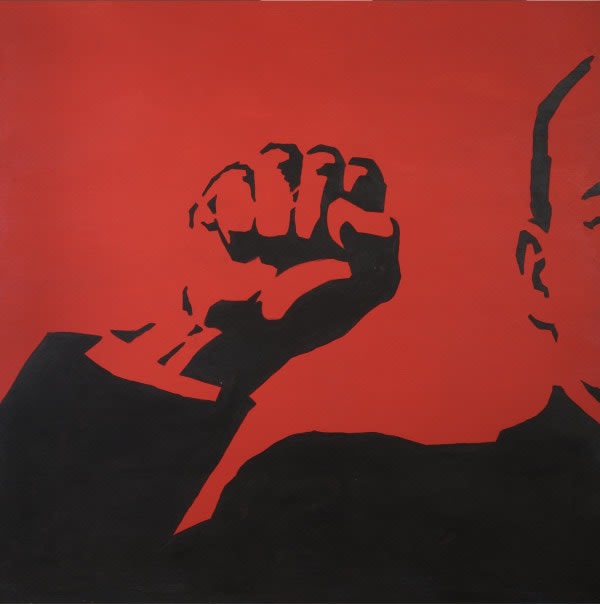 Vitaly Komar and Alexander Melamid, Yalta 1945 (1: Lenin's Fist), 1986-87