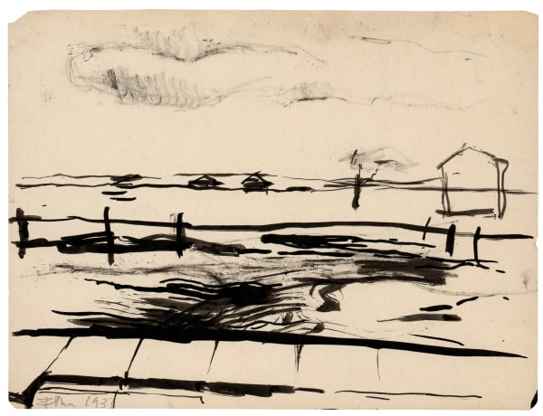 Franciszka Themerson, Sunken road (8) , 1933