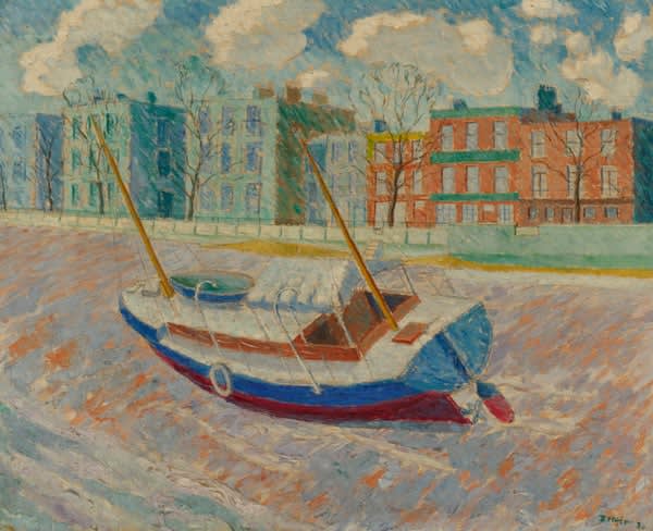 Archibald Ziegler, Embankment at Chelsea, 1936