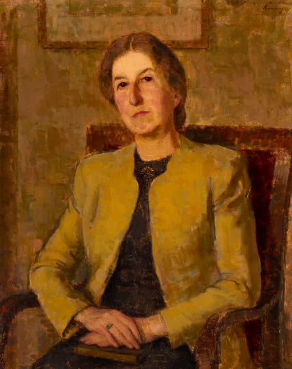 Kalman Kemeny, Portrait of Mrs Robert Solomon