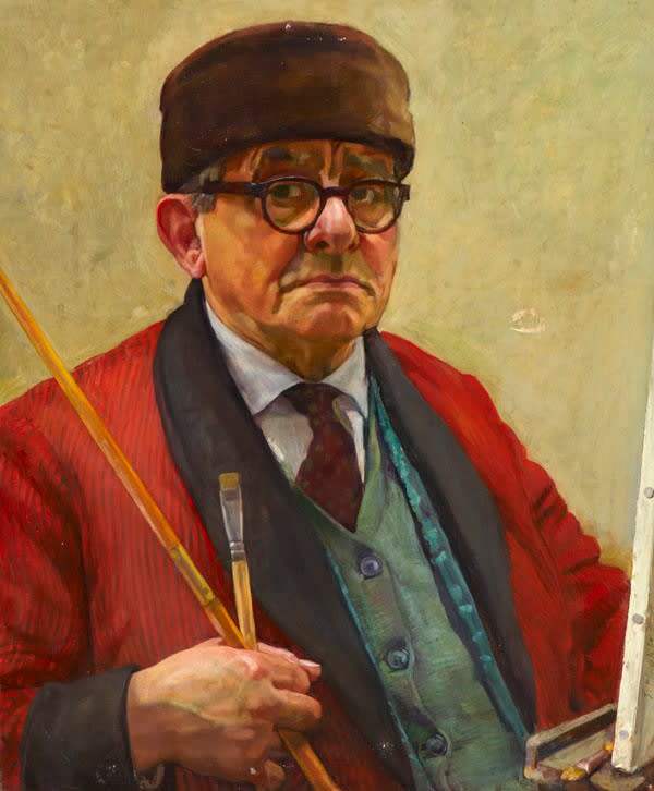 Eugen Hersch, Self-Portrait