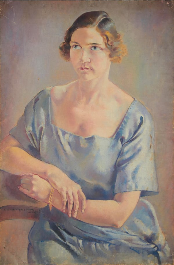 Clara Klinghoffer, Self portrait, 1920