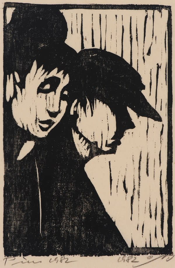 Jacob Pins - Two Men, 1982