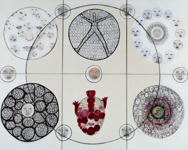Carole Berman - Rose Window II, 1994-5