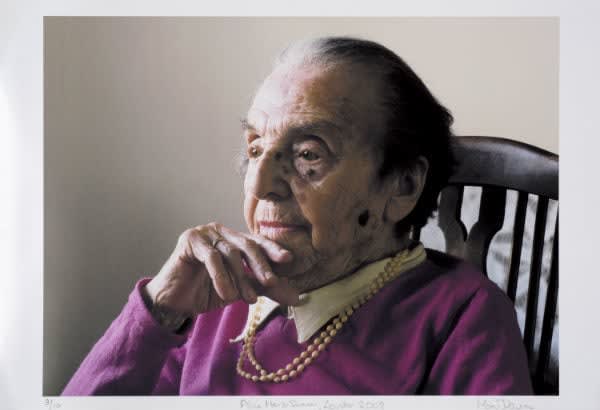 Marion Davies, Portrait of Alice Herz-Sommer, 2007