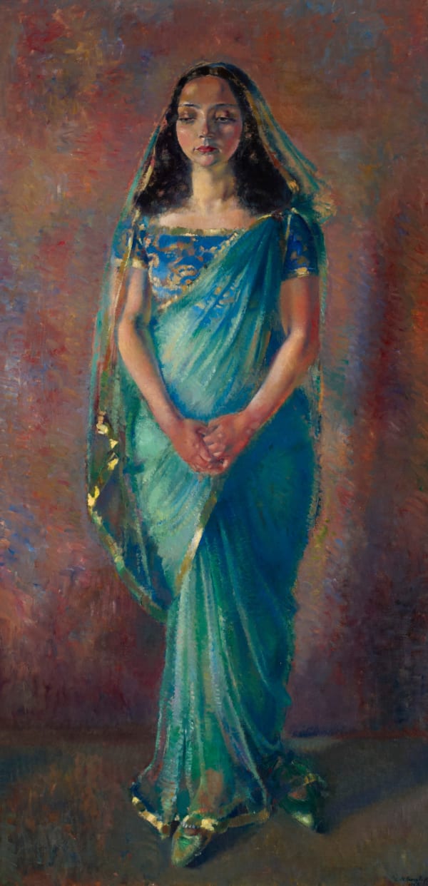 Clara Klinghoffer, The Girl in the Green Sari, 1926