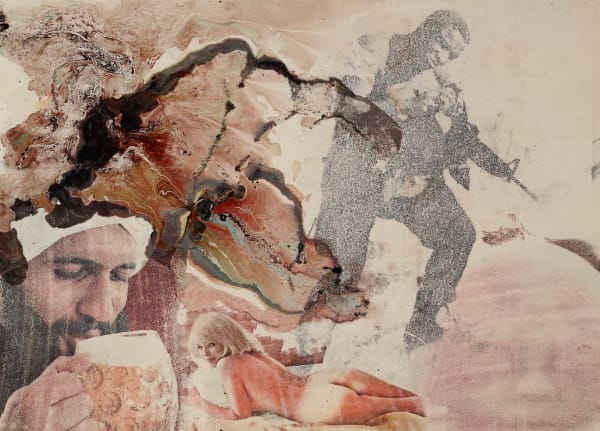 Arnold Daghani, Untitled Collage