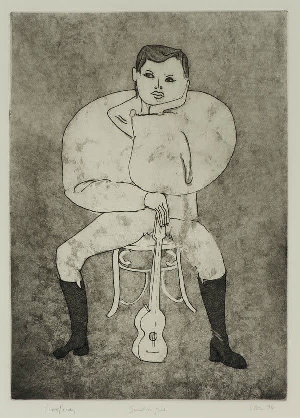 Bernard Stern, Tcheco with Guitar