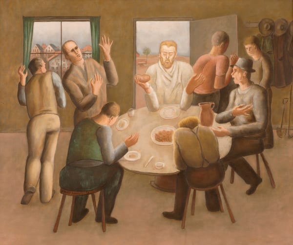 Horace Brodzky, Supper at Emmaus, 1959